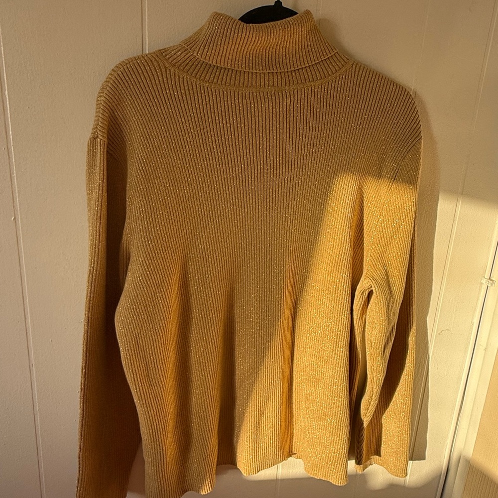 Lauren Ralph Lauren Metallic Knit Sweater - Picture 2 of 4